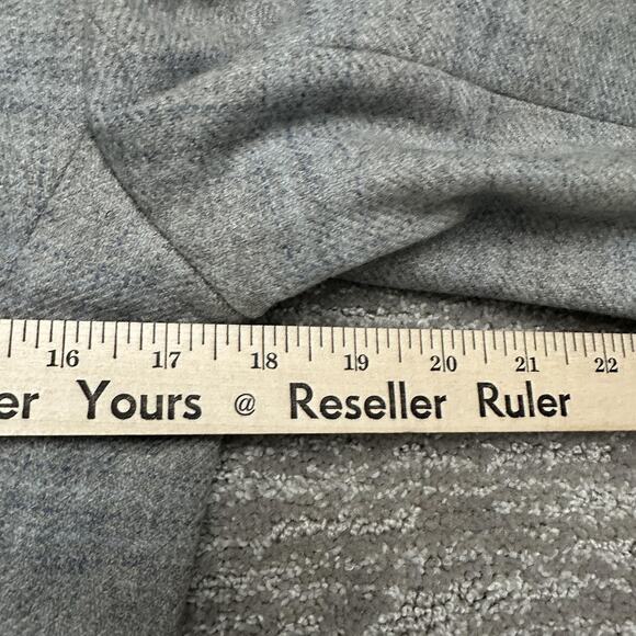 Akris Blazer Womens 6 Gray Plaid Wool Cashmere Four Button Jacket Workwear - Picture 15 of 16